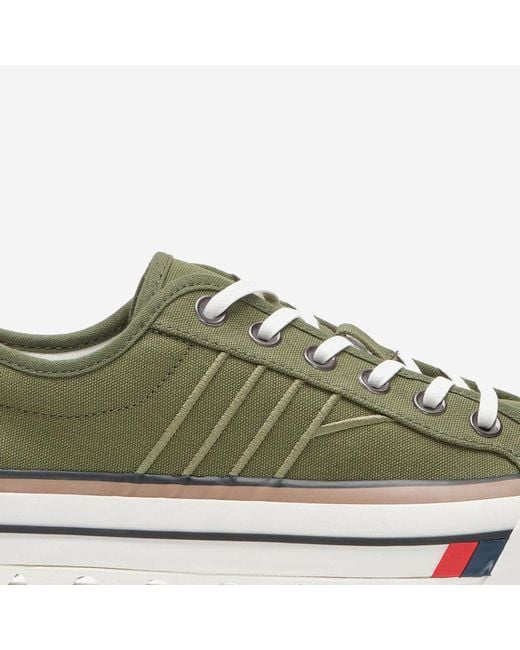 Pro Keds Green Intrepid Canvas Sneakers for men