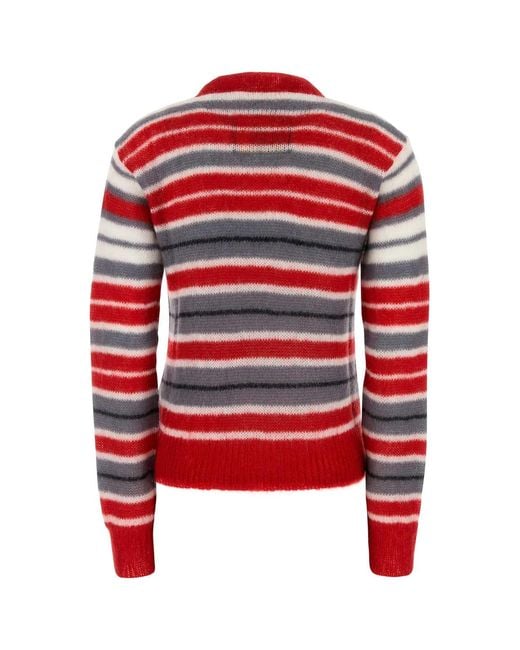 Marni Red Knitwear