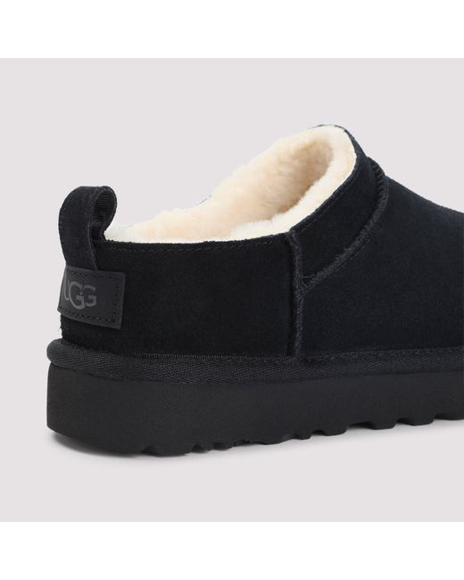 Ugg Black Classic Micro Boots