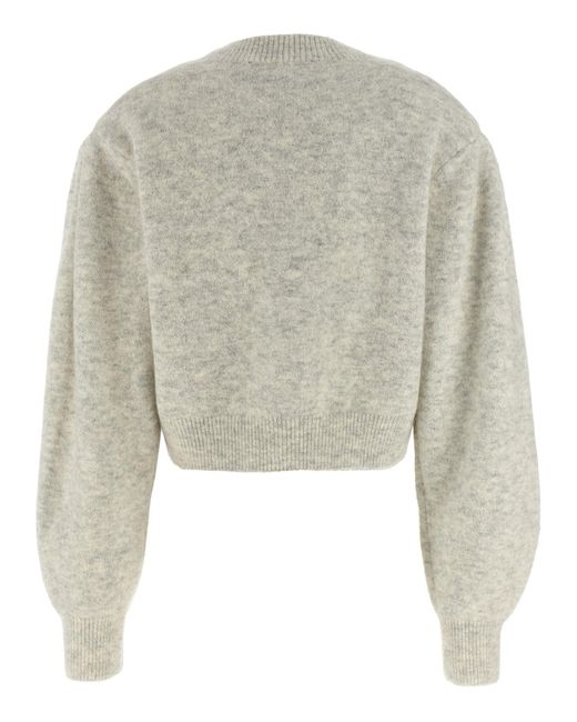ROTATE BIRGER CHRISTENSEN Multicolor 'Knit Puffsleeve' Cardigan