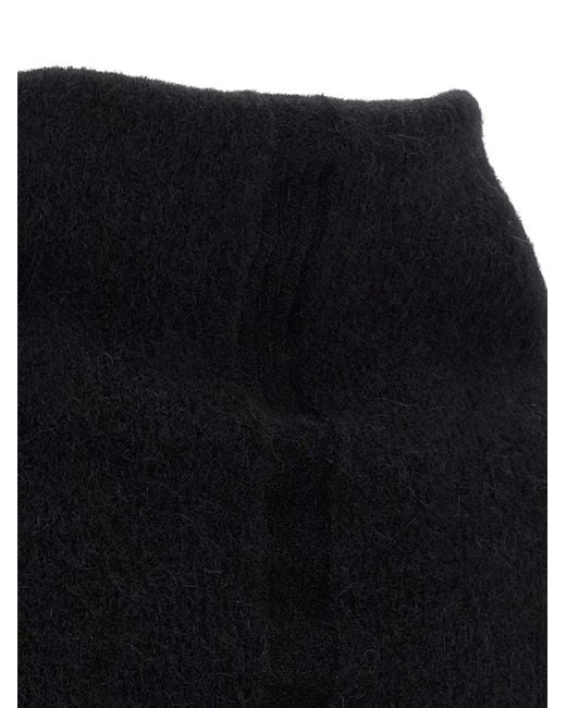 Rick Owens Blue Cowl