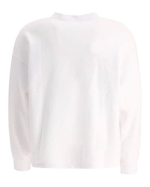 Bode "ironworks" Sweatshirt in het White voor heren