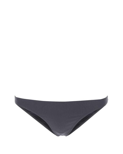 Eres Gray Brick Stretch Nylon Bikini Bottom