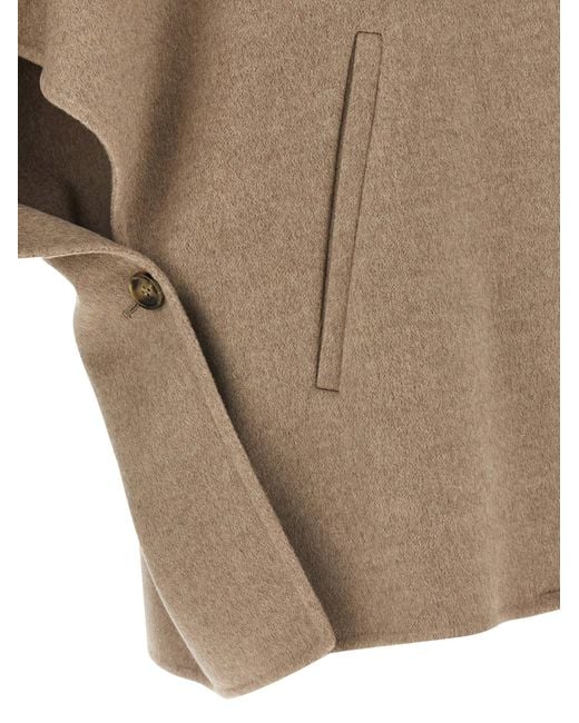 Max Mara Natural 'Derrik' Kap
