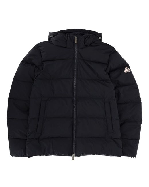 Pyrenex Blue Hooded Padded Jacket