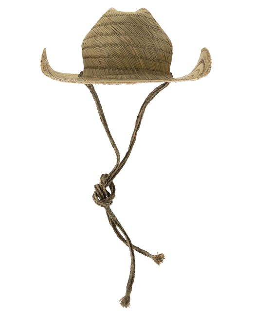 Cappello monogramma da cowboy di Ruslan Baginskiy in Metallic