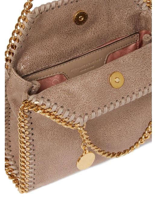 Falabella mini sac à bandoulière Stella McCartney en coloris Natural