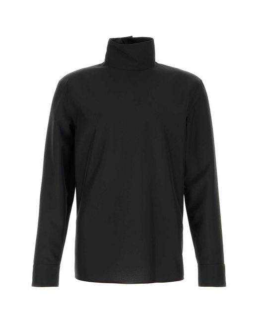 Gucci Black Tech Panama Shirt for men