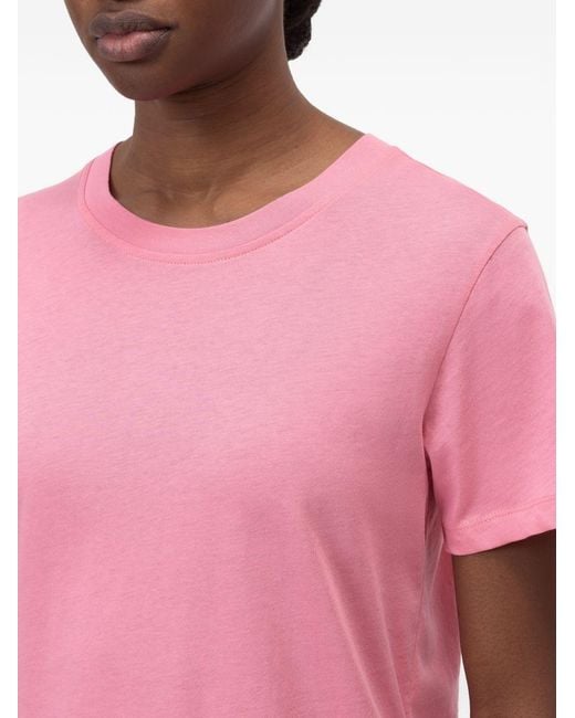 Closed Pink Cotton T-Shirt