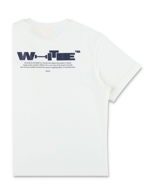 Off-White c/o Virgil Abloh White T Shirts And Polos