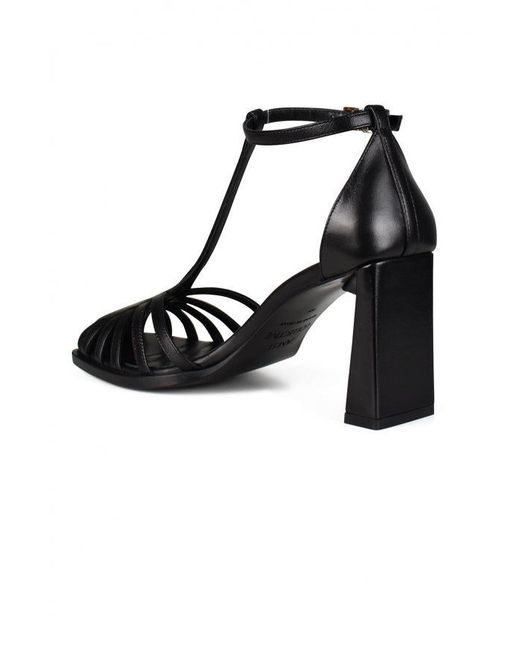 ANEST COLLECTIVE Black Spider Sandals