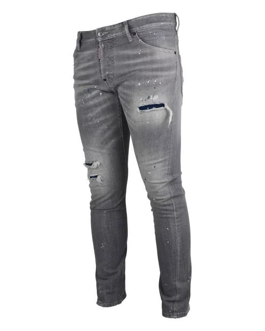 DSquared² Gray Sexy Twist Jean