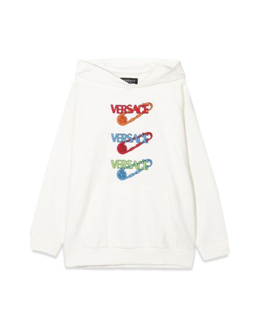Versace White Pins Hoodie