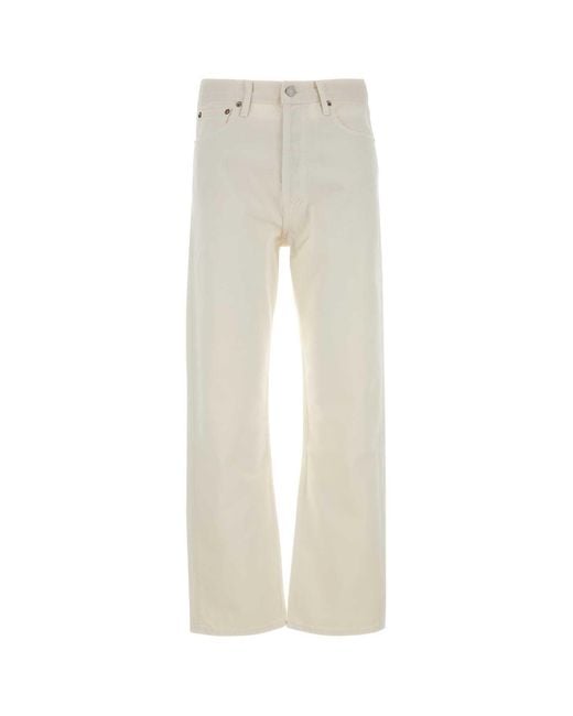 Agolde White 90's Jean