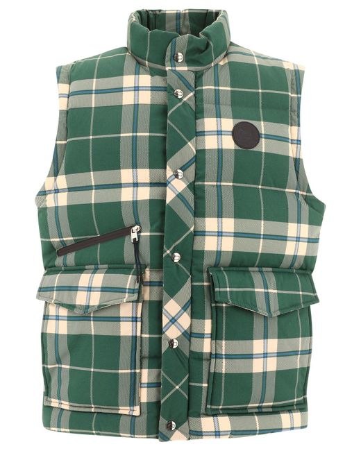 Woolrich Green "Aleutian" Vest Jacket for men