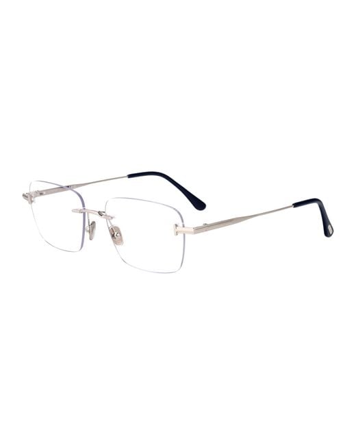 Tom Ford Metallic Ft6117-B 016 Metal Optical