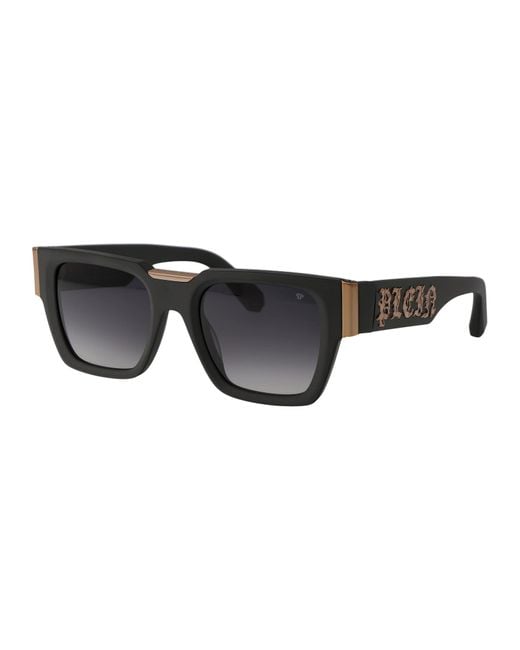 Philipp Plein Black Sunglasses for men