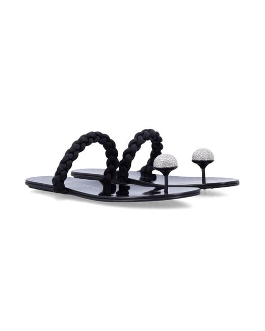 Pedro Garcia White Flat Shoes
