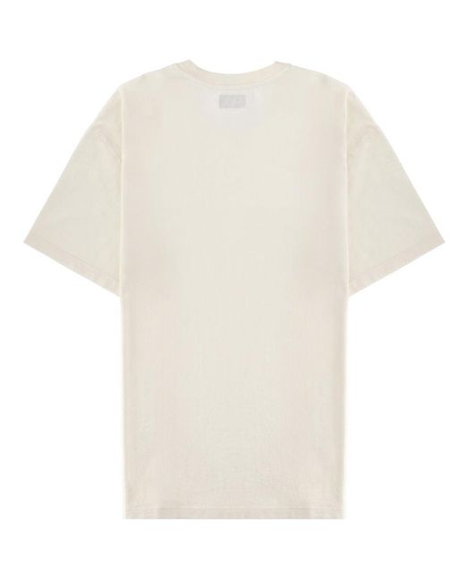AMISH White Tshirt Con Micro Logo
