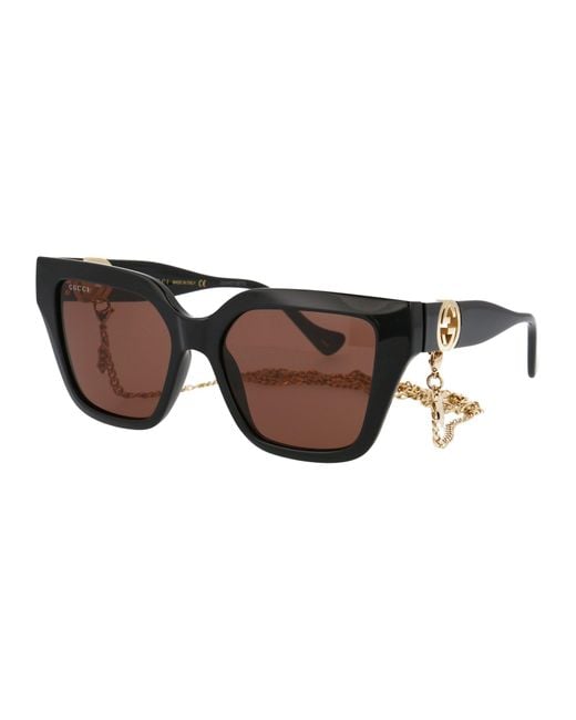 Gucci Brown Sunglasses