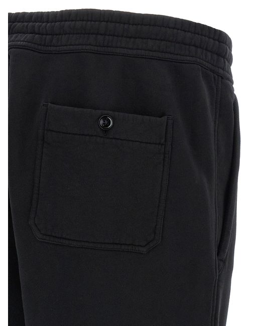 Tom Ford Relaxed-Fit Cotton Joggers With Adjustable Waist in Black für Herren