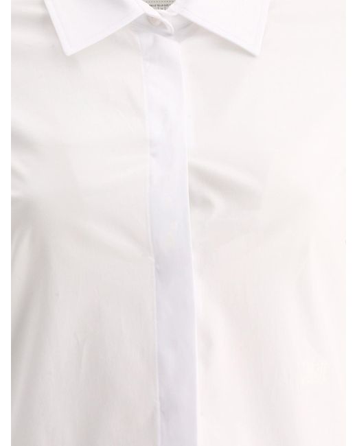 Max Mara Knut -shirt in het White