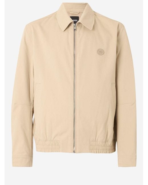 Boss Natural Stretch Cotton Jacket