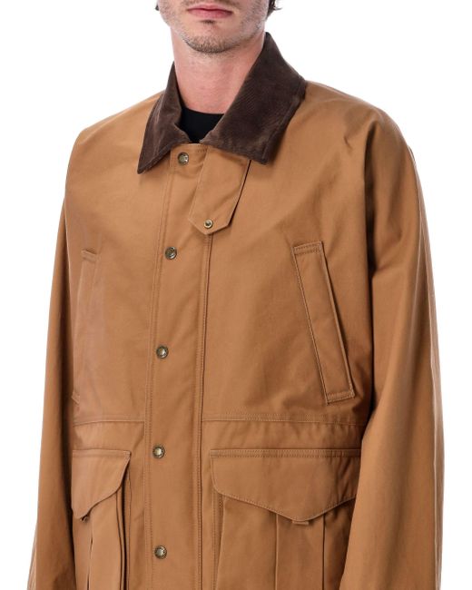 Junya Watanabe Coats in het Brown