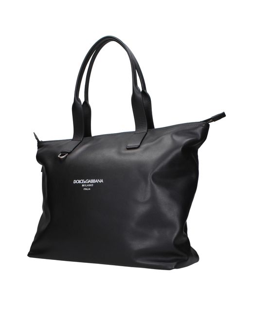 Dolce & Gabbana Black Dolce&Gabbana Shoulder Bags Leather