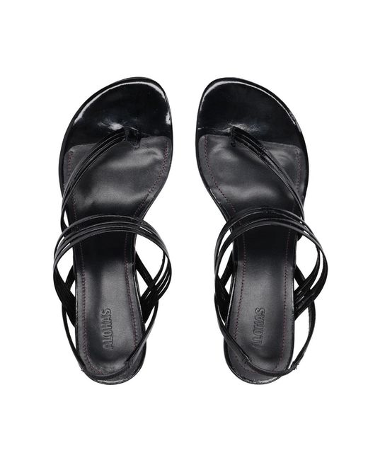 Alohas Black Sandals