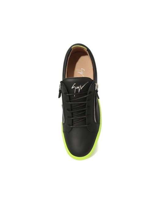 Giuseppe Zanotti Low Top Sneakers in het Green voor heren