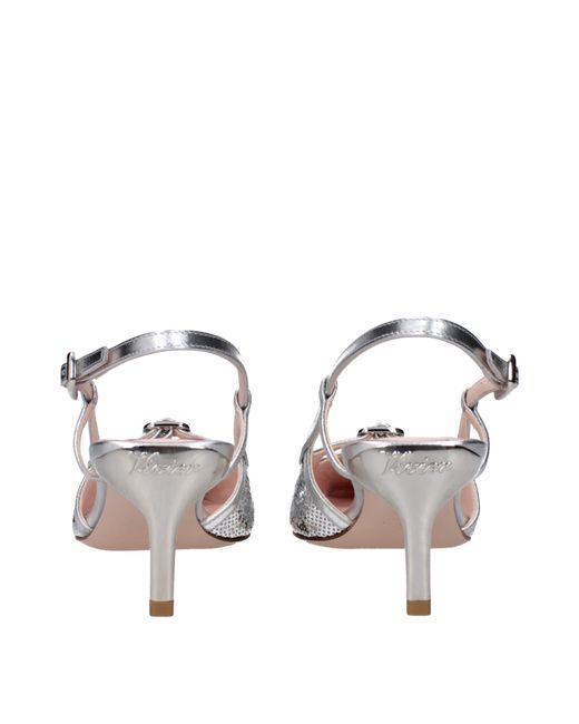 Roger Vivier Metallic Sandals Sequins