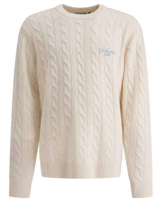Carhartt "Signature" -Spullover in Natural für Herren