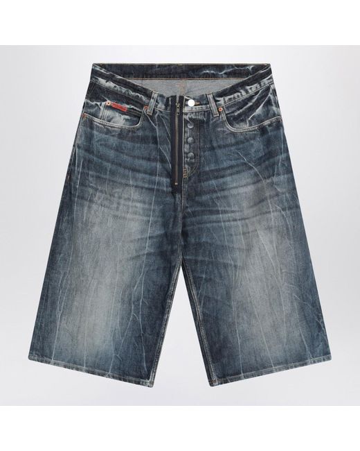 Martine Rose Blue Bermuda for men