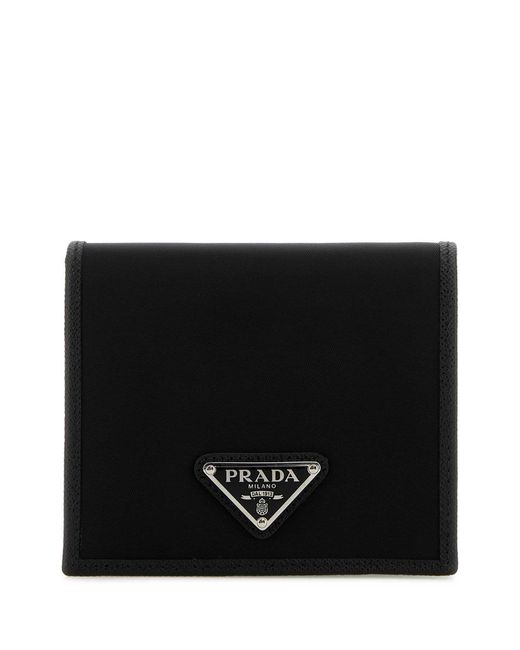 Prada Black Nylon Wallet for men