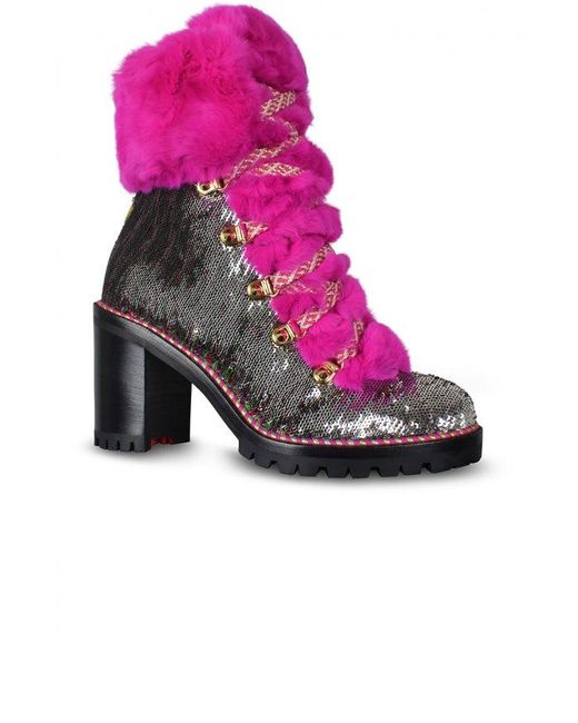 Christian Louboutin Pink Fanny 70
