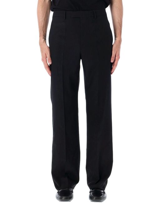 Valentino Garavani Black Sophisticated Trousers For Modern for men