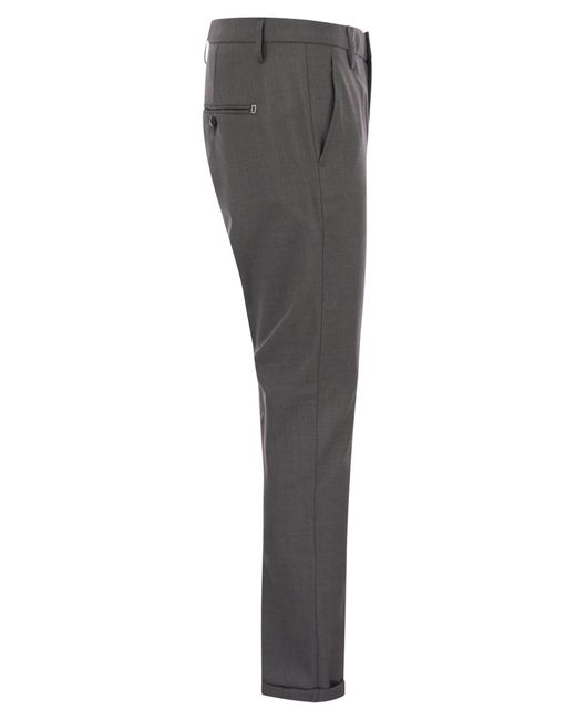 Pantalon de laine frais Gaubert Dondup pour homme en coloris Gray