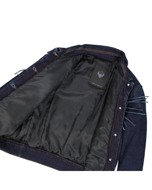Frankie Morello Blue Denim Jacket