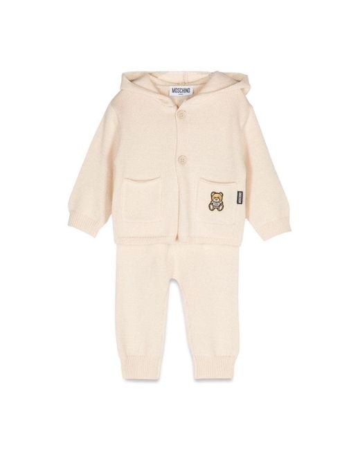 Moschino Natural Cardigan + Pants