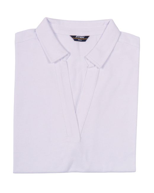 K-Way Purple Iselie Jersey T Shirt