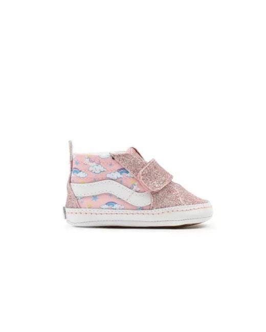Vans White Sneaker With Glitter