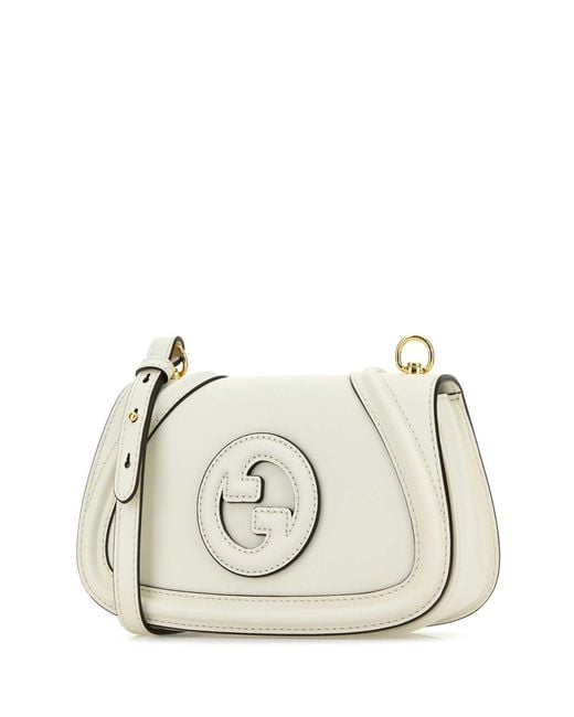 Gucci Natural Shoulder Bags