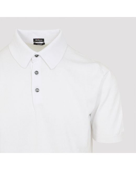 Kiton White Polo