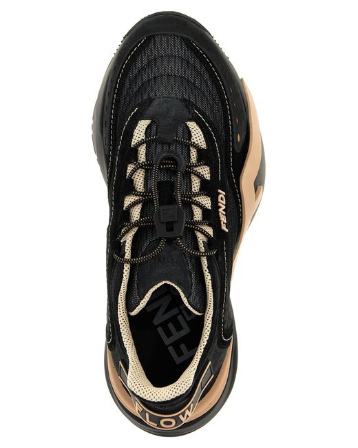 Fendi Black Sneakers " Flow"