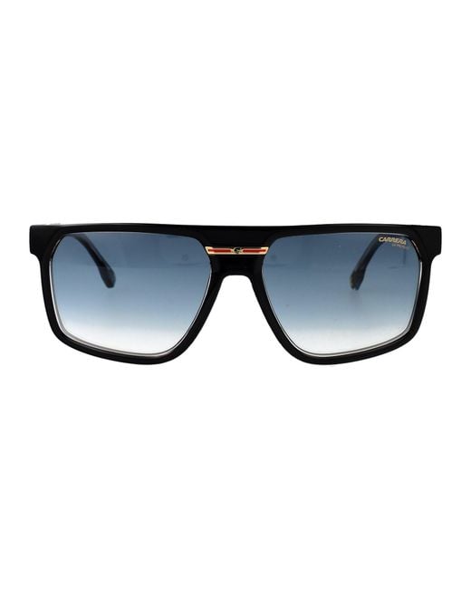 Carrera Blue Crystal Acetate Sunglasses for men