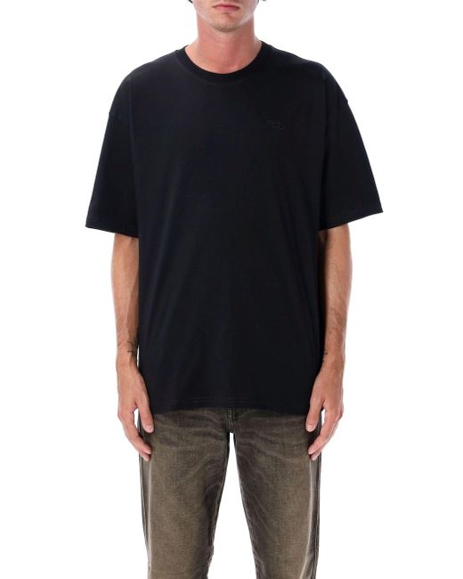 T-shirts et polos noirs DIESEL pour homme en coloris Black
