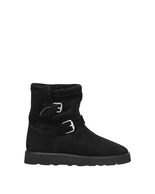 KENZO Black Stivaletti Donna Camoscio Nero for men