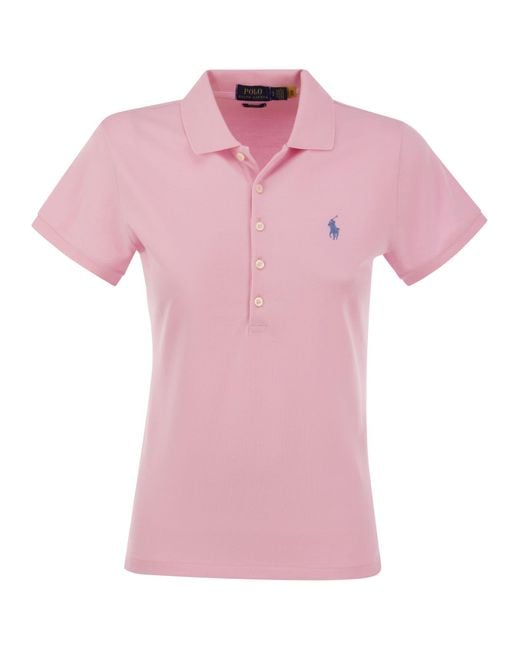 Polo Ralph Lauren Pink Cotton Polo Shirt