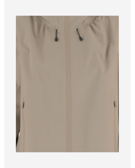 Save The Duck Natural Nylon Jacket With Hood